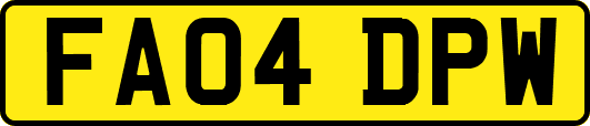 FA04DPW