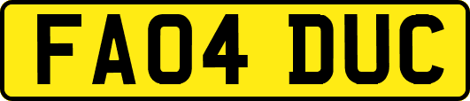 FA04DUC