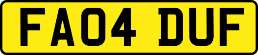 FA04DUF