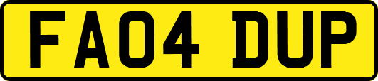 FA04DUP