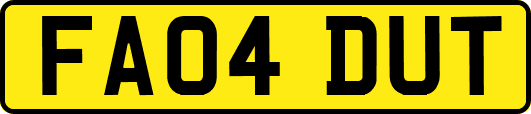 FA04DUT
