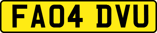 FA04DVU