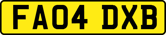 FA04DXB