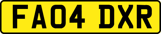 FA04DXR