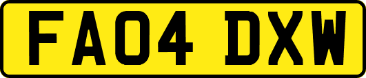 FA04DXW