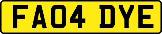 FA04DYE