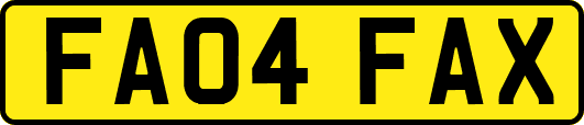 FA04FAX
