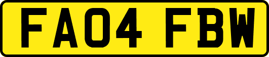 FA04FBW