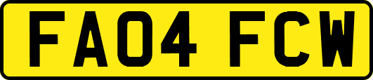 FA04FCW