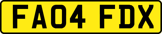 FA04FDX