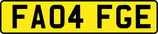 FA04FGE
