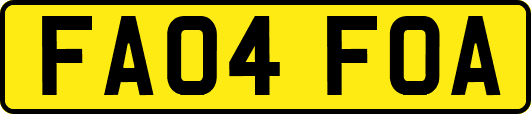 FA04FOA