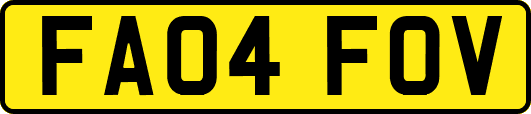 FA04FOV