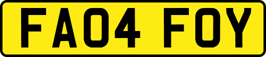 FA04FOY