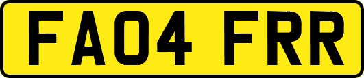 FA04FRR