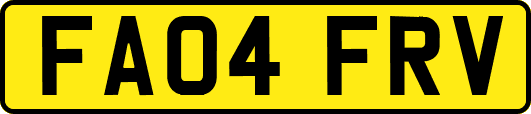 FA04FRV