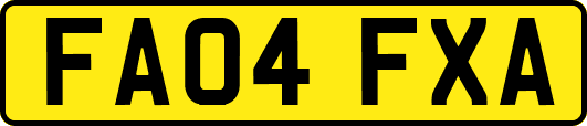 FA04FXA