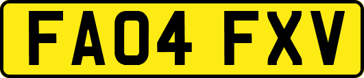FA04FXV