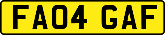 FA04GAF