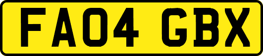 FA04GBX