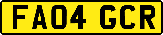 FA04GCR