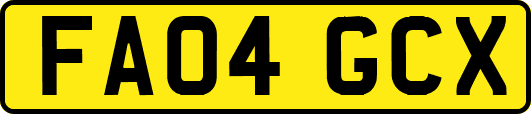 FA04GCX