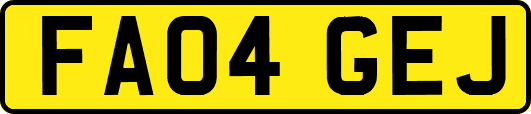 FA04GEJ