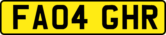 FA04GHR