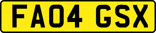 FA04GSX