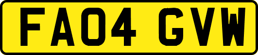 FA04GVW