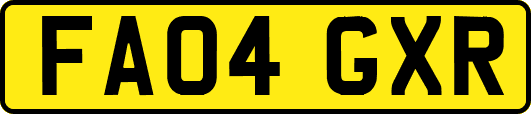 FA04GXR