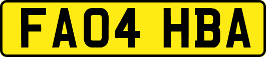 FA04HBA