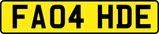FA04HDE