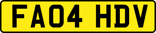 FA04HDV