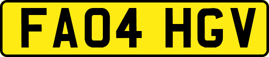FA04HGV