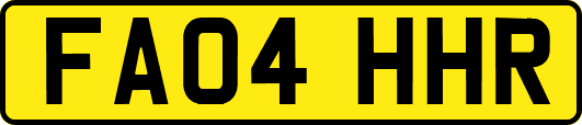 FA04HHR