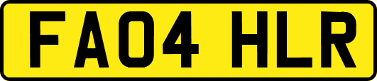 FA04HLR