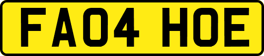 FA04HOE