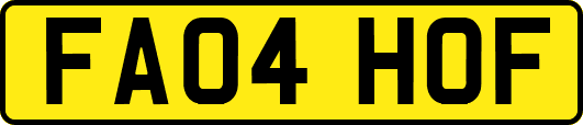 FA04HOF
