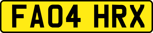 FA04HRX
