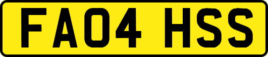 FA04HSS