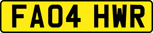FA04HWR