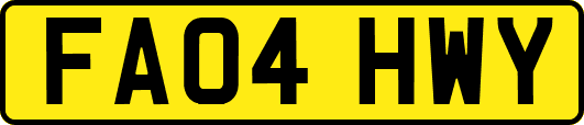 FA04HWY