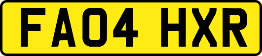 FA04HXR
