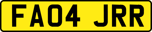 FA04JRR