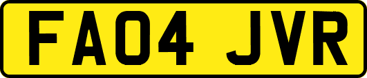 FA04JVR
