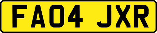 FA04JXR