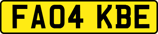 FA04KBE