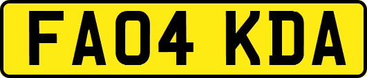 FA04KDA