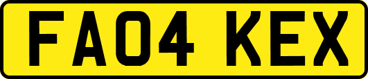 FA04KEX